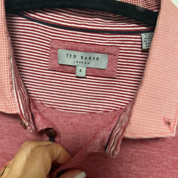 Ted Baker London Men’s Polo Shirt Size 4 UK - Picture 2 of 9